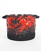 wazony Wazon ceramiczny, Fat Lava, niemiecki design, lata 60, produkcja: Niemcy 4
