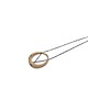 wisiory MINIMAL  necklace / brass 2