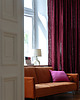 zasłony Zasłona z Miękkiego Lnu Stonewashed - windsor wine 2