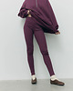 bluza bez kaptura damska Bluza Patchouli zamek mauve wine 2