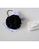 chokery Jedwabny  czarny choker 4