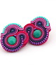 kolczyki soutache Małe kolczyki soutache 3