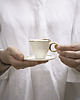filiżanki Baletnica - porcelanowe espresso z talerzykiem 1