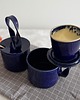pojemniki kuchenne Ceramiczna maselniczka francuska i cukiernica / Elegancki akcent na Twoim stole 2