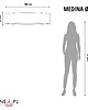 plafony Duży plafon do salonu z okrągłym kloszem 100 cm MEDINA  MARMUR fi - 100 cm 1