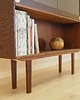 półki Regał dębowy, duński design, lata 70, produkcja: Dania 4