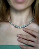 chokery Naszyjnik choker z jaspisu dalmatyńskiego 1