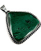 wisiory Amulet z malachitem 3
