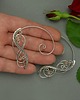 nausznice Nausznica zausznica kamień słoneczny wire wrapping 5