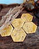 Ozdoby na ścianę Kafle ceramiczne dekoracyjne 10 sztuk 3