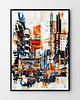 plakaty Miasta - zestaw plakatów abstrakcyjnych loft 3