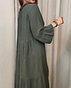 sukienki maxi damskie Bawełniana sukiena Khaki 4