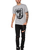 t-shirty męskie T-shirt męski UNDERWORLD Dragon szary 1