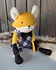 misie i maskotki LIS lisek 44cm lalka kolekcjonerska z personalizacją haft 2
