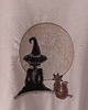 t-shirt damskie Moon witch  t-shirt haft 2
