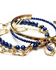 bransoletki z kamieni naturalnych Zestaw bransoletek Lapis lazuli /set/ vol. 2  - Szlachetna kolekcja 2