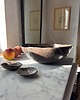 talerze, miski Ceramiczna Misa XXL na Sałaty i Owoce Marble Effect 2