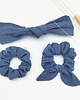 opaski do włosów Opaska knot Blue 2