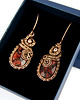 kolczyki wire wrapping Kolczyki z jaspisem 2