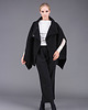 kurtki damskie Pelerin black 7