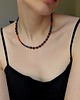 korale Choker z Kamieni Stal Szlachetna Kolorowy Naszyjnik Boho 6