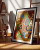 plakaty TAŃCZ GŁUPIA PŁACZ plakat typografia dla dziewczyny urodziny taniec muzyka 2