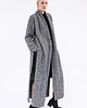 płaszcze damskie Woolen cardigan coat 1