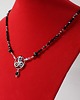 srebrne naszyjniki Talizman ochrona triskel - diament, spinel, onyks, teraherz 1