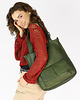 torby na ramię Torebka damska shopper A4 skóra naturalna - MARCO MAZZINI zielona 2