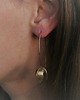 kolczyki wire wrapping Kolczyki-dzwonki 7