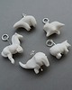 wisiory Porcelanowy mini miś polarny zawieszka PORCELANA 4
