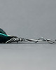 broszki Srebrna broszka w kolorze teal green 4