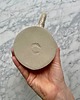 kubki i filiżanki Duży Ceramiczny Kubek Handmade 400 ml Beżowy dla Młodej Mamy 3