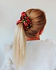 gumki do włosów Scrunchie do włosów, gumka do włosów z wiskozy Pieśń nocy MAXI 3
