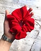 gumki do włosów Czerwona scrunchie do włosów PELA 4