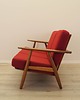 sofy i szezlongi Sofa czerwona CIGAR, duński design, lata 60, Hans J. Wegner, Getama 1