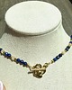 chokery Choker serduszko niebieski 2