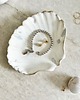 pojemniki na biżuterię Ceramiczna muszla L  - talerzyk na biżuterię 2