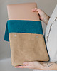 etui na laptopa Marmollada - etui filcowe MACBOOK air 13,3-13,6" turkus + B 1