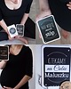 akcesoria dziecięce - różne Black&White - Moja Ciąża - Karty do zdjęć 5