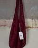 torby na ramię Koronkowa torba shopper NAMINESO SCOOP bordo 2
