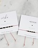 bransoletki złote Zestaw - MAMA I CÓRKA Morse Code Bracelets 4