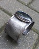 bransoletki wire wrapping Niebiesko - bransoletka regulowana 4