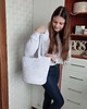 torby na ramię Torba na ramię szydełkowa 23cmx30cm 1