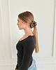 gumki do włosów Gumka jedwabna, scrunchie, sawanna MAXI 2