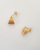 kolczyki pozłacane Kolczyki pozłacane Golden Knick-Knack 1