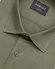 koszule męskie Koszula męska simeria 00380 zielony slim fit 2