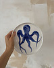 patery i talerze Talerz porcelanowy z ośmiornicą / 21 cm 1