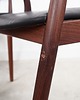 krzesła Komplet czterech krzeseł tekowych, duński design, lata 70,  Orte Mobelfabrik 7
