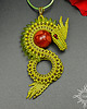 wisiory Edirinth, wisior ze smokiem, beading 3